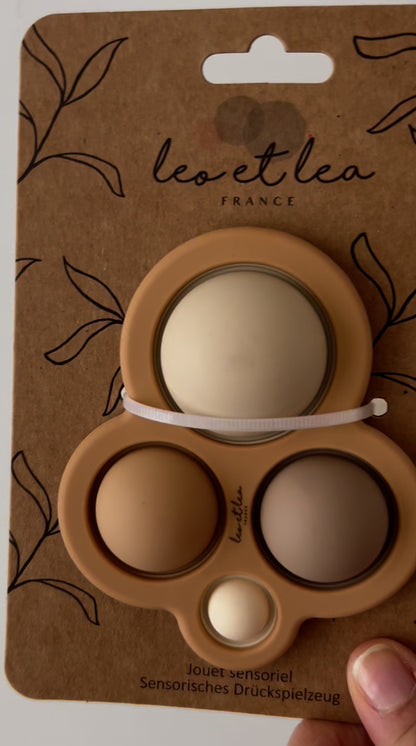 Jouet sensoriel silicone alimentaire