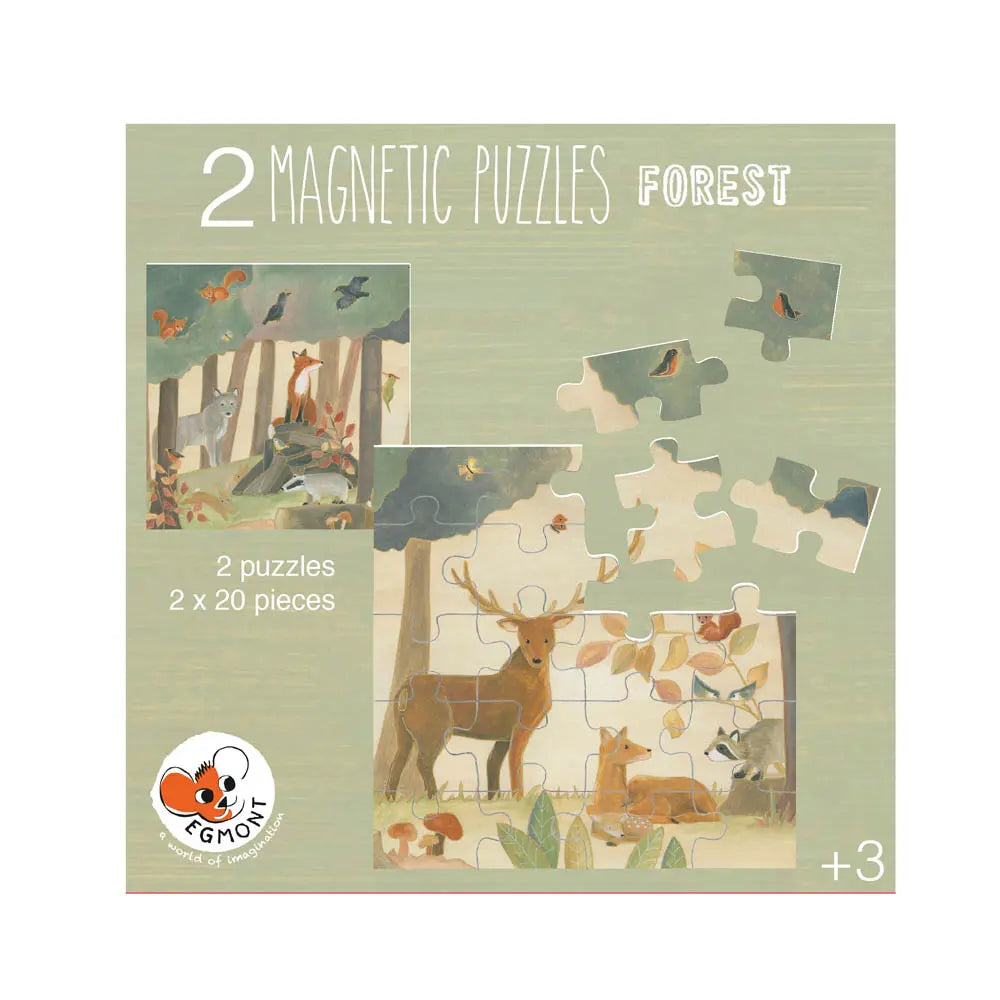 Puzzle magnétique forêt – Egmont – Dès 3 ans