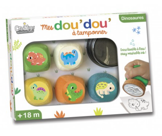Mes Dou'Dou' à tamponner DINOSAURES